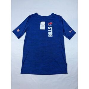 Nike Buffalo Bills Youth XL 18/20 Blue Dri-FIT Heathered T-Shirt 9Z1B7NFEV-BIL